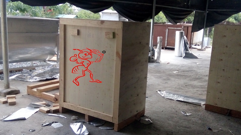 Đóng thùng gỗ thiết bị máy móc tại long an