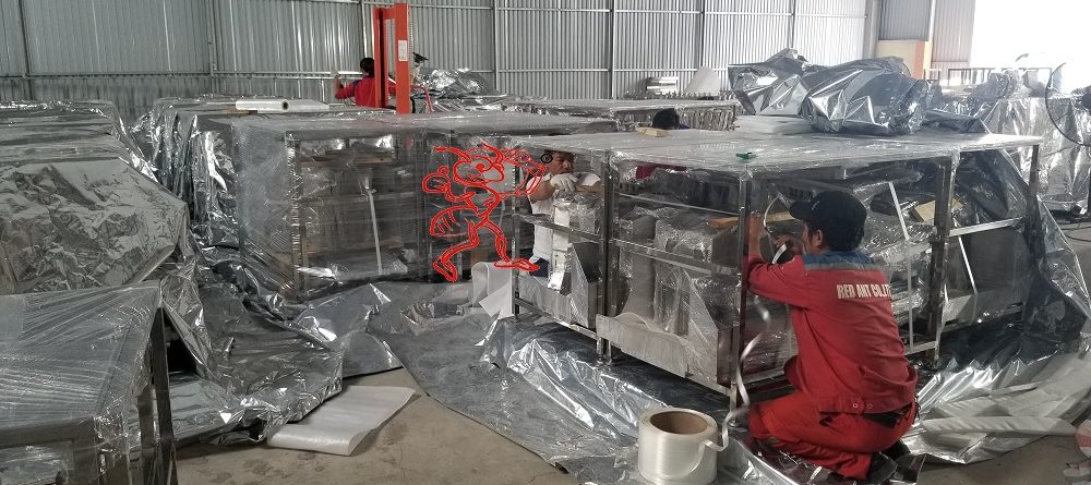 Ảnh thực tế dịch vụ đóng gói hàng hóa