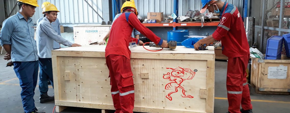 Thùng gỗ giá rẻ tại KCN Cầu Tràm