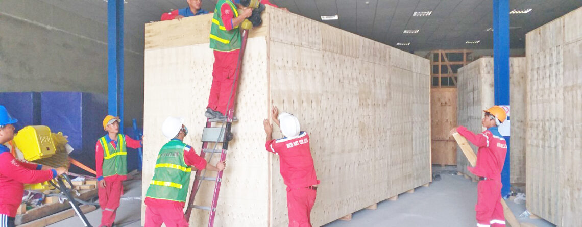 Dịch vụ đóng thùng gỗ xuất khẩu chất lượng cao tại Kiến Đỏ