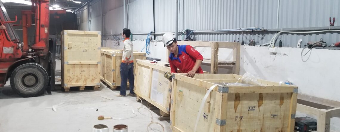 Dịch vụ đóng kiện gỗ máy móc xuất khẩu tại Thuận Giao Bình Dương