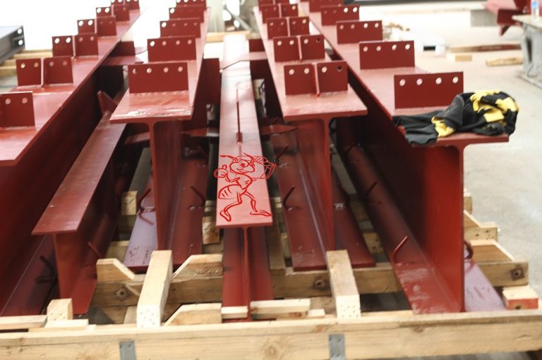 đóng gói hàng kết cấu thép